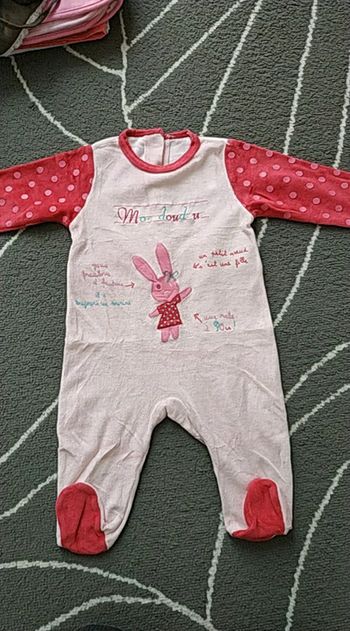 Pyjamas velours 6 mois