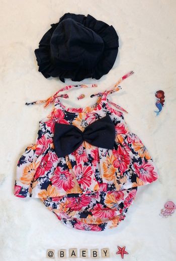 Robe été + chapeau - 6 mois