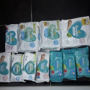 Lingettes pampers