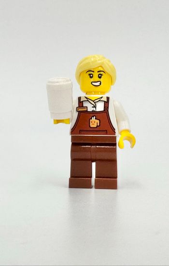 Lego City : Serveuse au Café de la Gare - NEUF