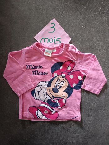 Haut Minnie 3 mois