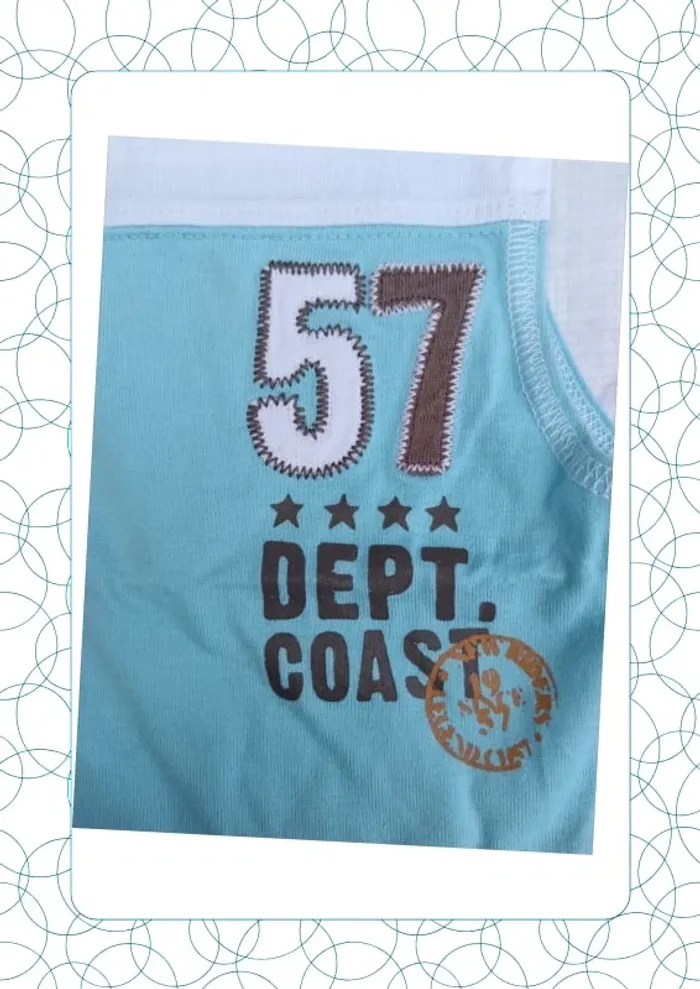 Tee shirt sans manche 9 mois Chevignon bébé - photo numéro 2