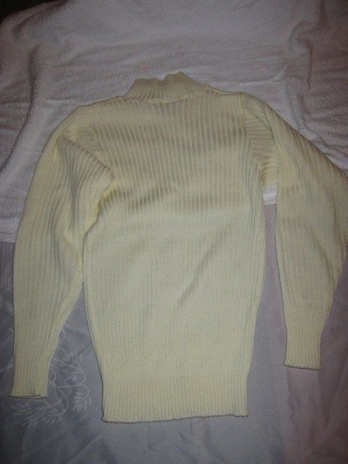 Sous-Pull Taille Unique Ecru Femme - photo numéro 2