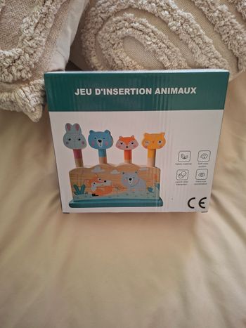 Jeu d'insertion animaux Vertbaudet 