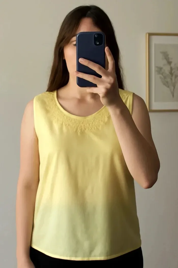 Débardeur jaune - Taille 46