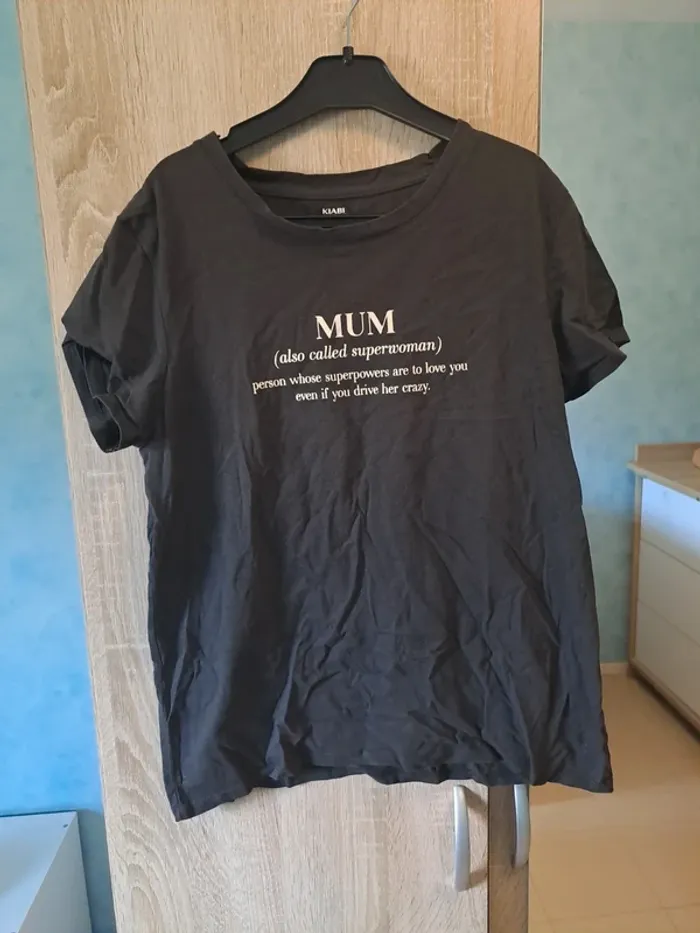 T shirt femme "mum" taille M
