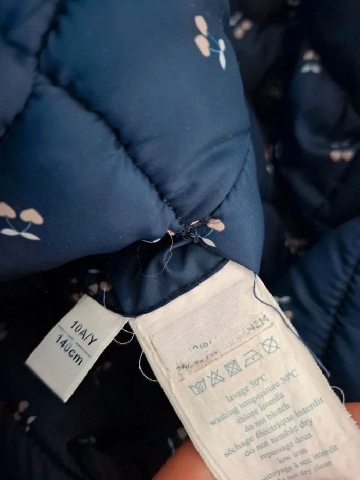 Doudou fille réversible bleu doré 10 ans Okaïdi - photo numéro 11