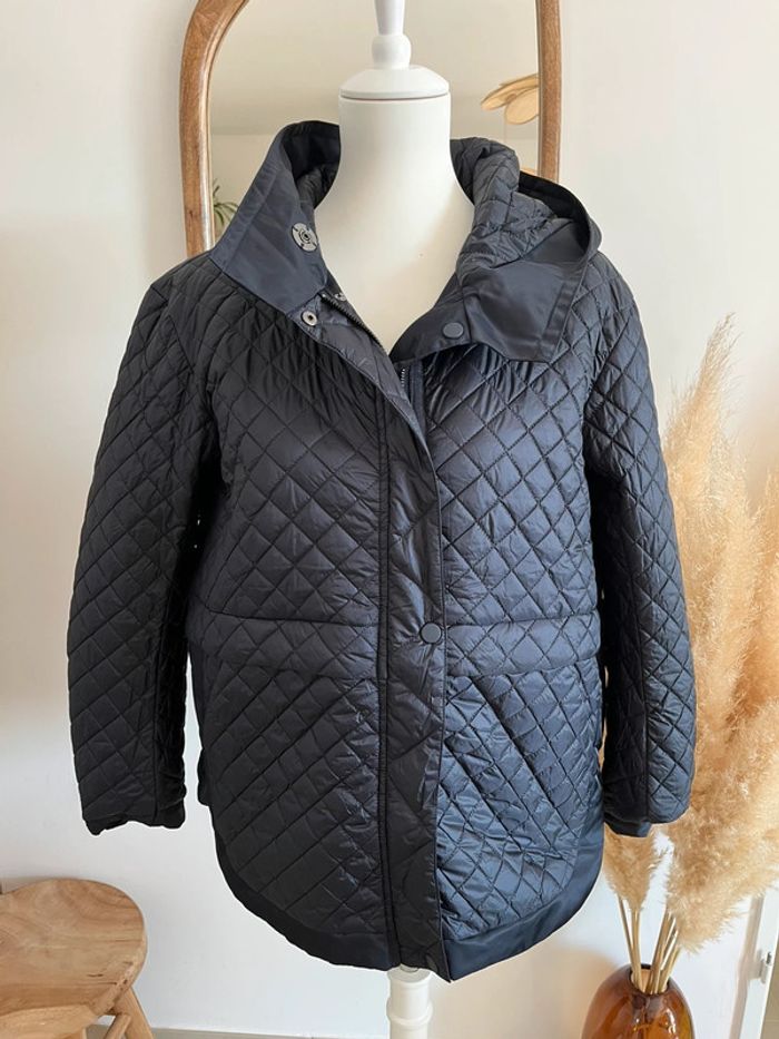 Veste matelassée bleue marine réversible Rivières de Lune - photo numéro 6