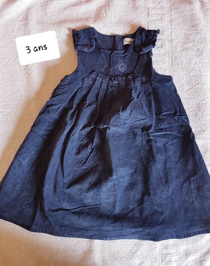 Robe velour berlingot 3 ans