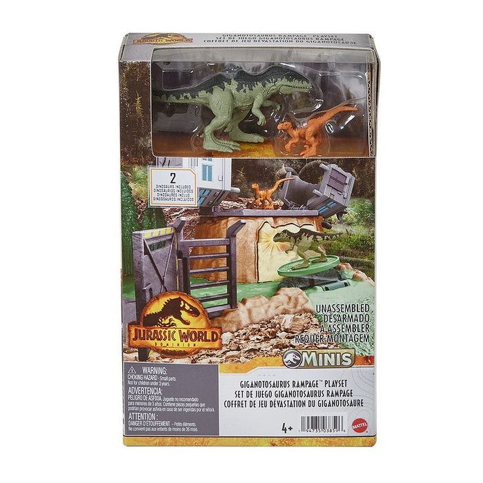 JURASSIC WORLD DOMINION COFFRET L'ATTAQUE DU GIGANOTOSAURUS HFF12