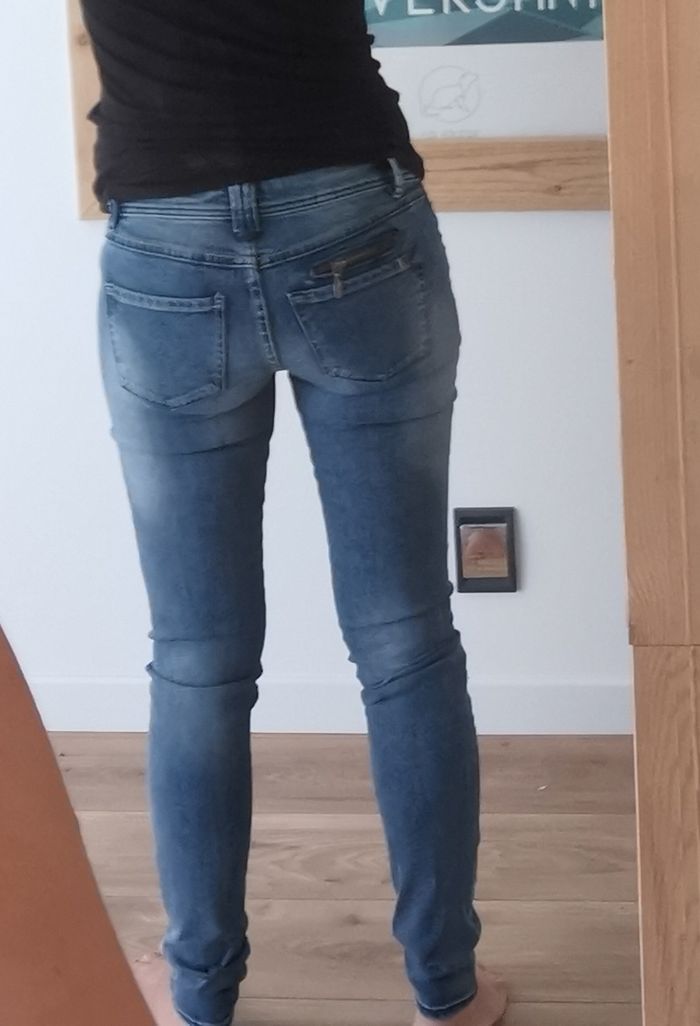 Jeans slim taille 36 femme DDP - photo numéro 3