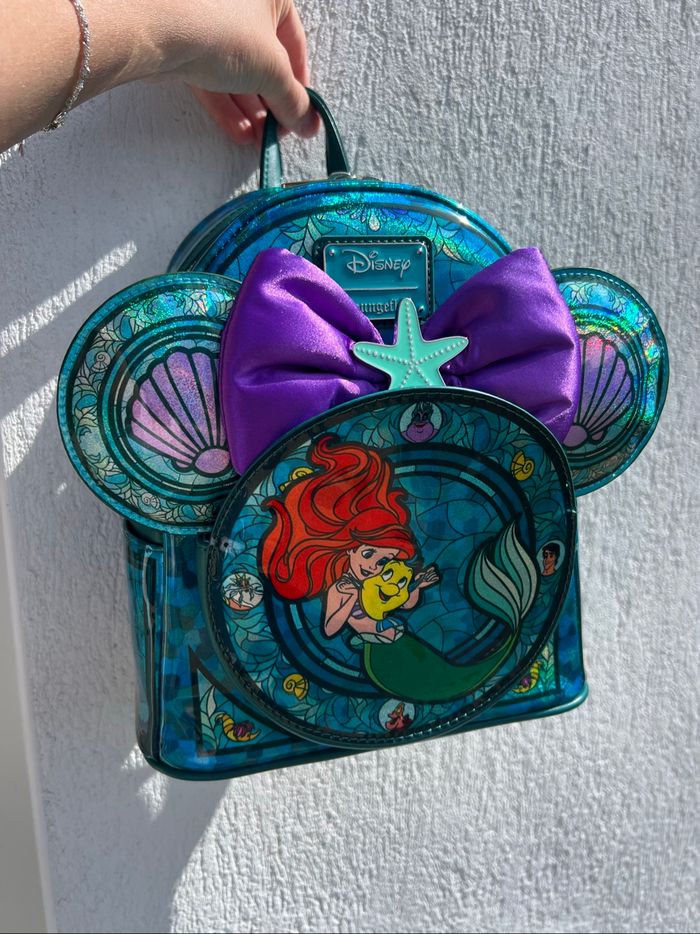 Loungefly et ears stained glass Ariel - photo numéro 3