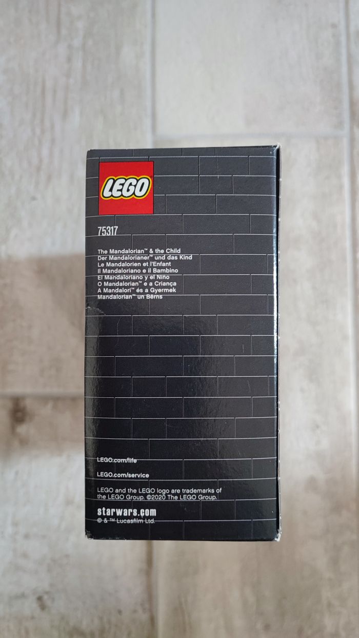 Lego Star Wars 75317 Brick Headz The Mandalorian & The Child - photo numéro 4