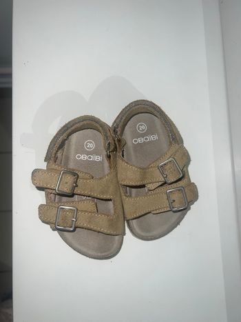 Sandales beige garçon
