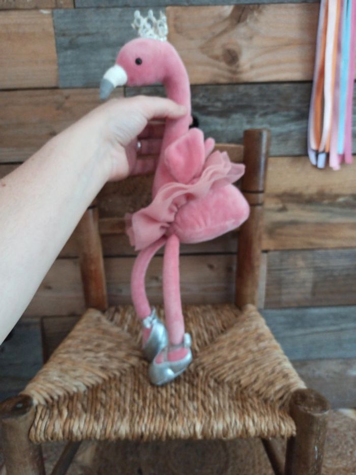 Peluche flamand rose jellycat be - photo numéro 5