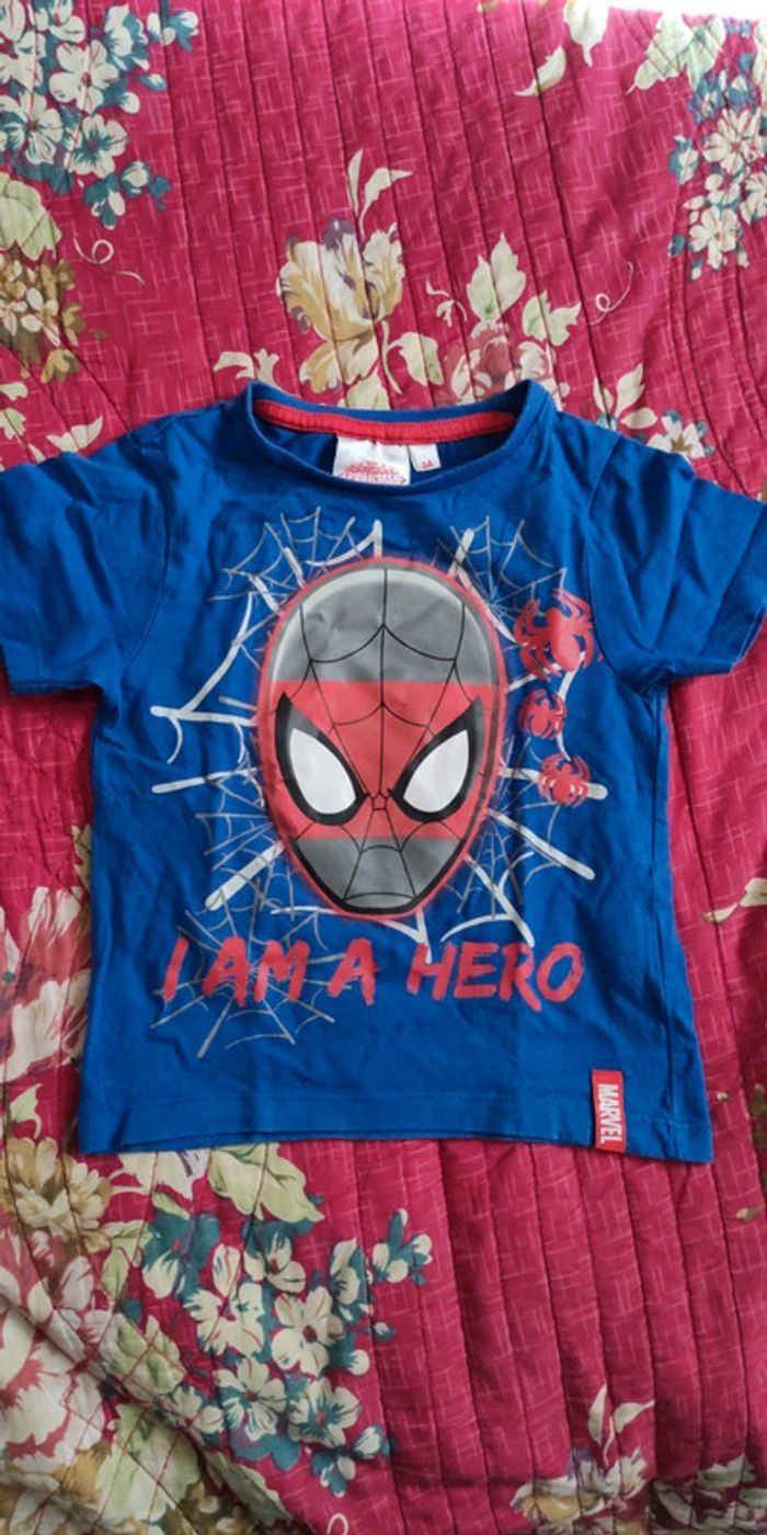 Tee shirt Spiderman 3 ans