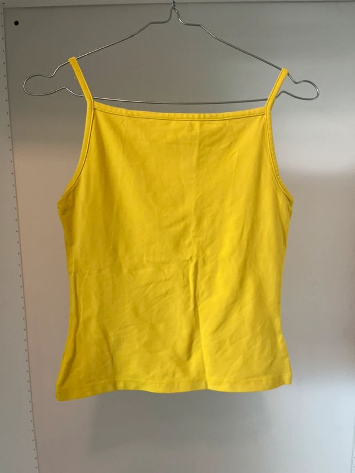Débardeur jaune Pimkie