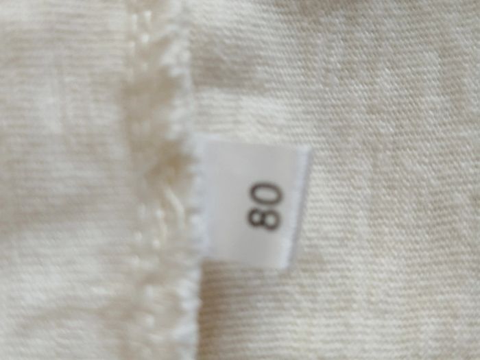 Polo manches courtes jaune clair Zeeman taille 12 mois - photo numéro 3