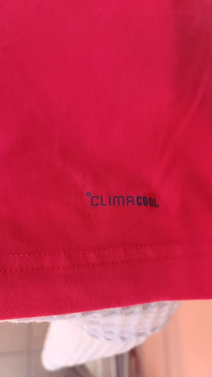 Maglietta Adidas Climacool rossa - photo numéro 5