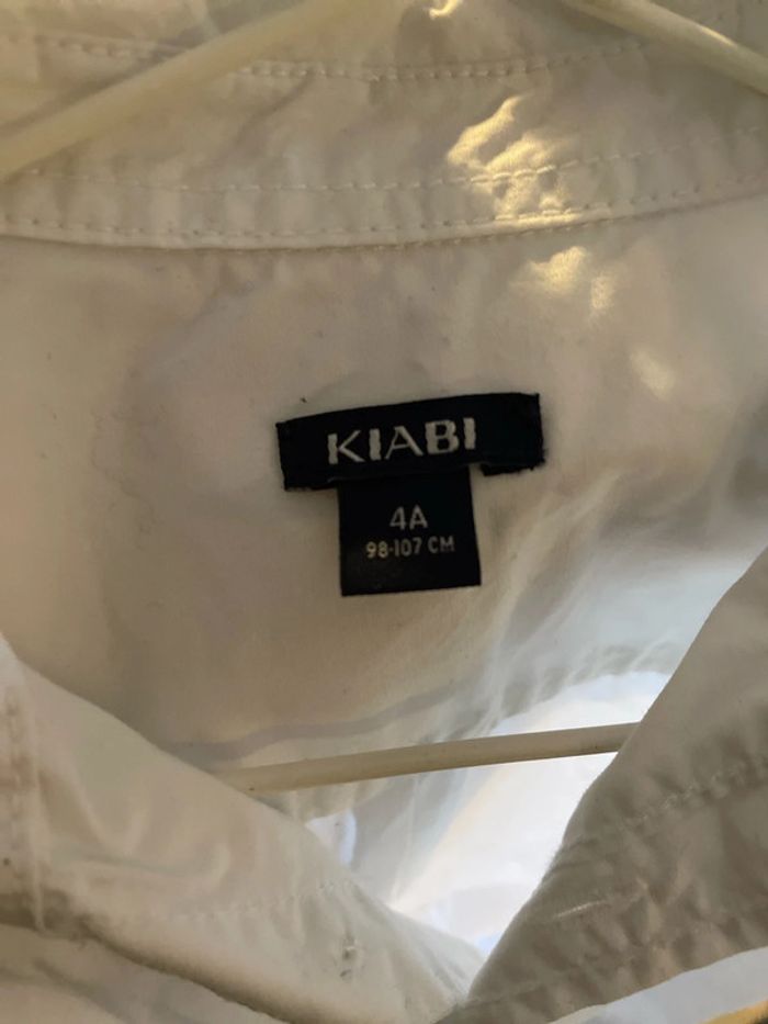 Chemise manche court blanche enfant - photo numéro 3