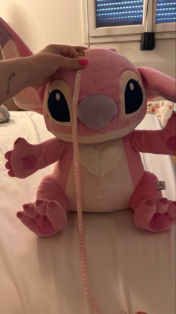 Peluche stitch rose 