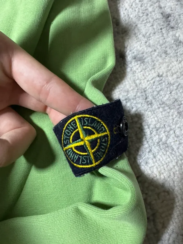Sweat Stone island Vert - photo numéro 3