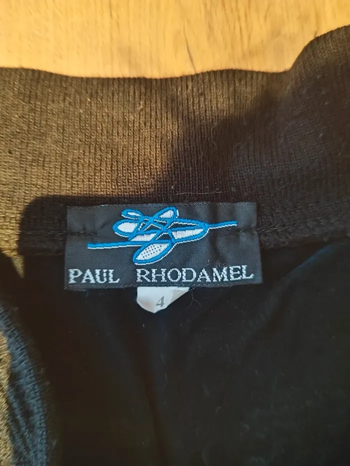 Pull Homme Paul Rhodamel Vert Foncé Col Rond - Taille XL - Très Bon État - photo numéro 3