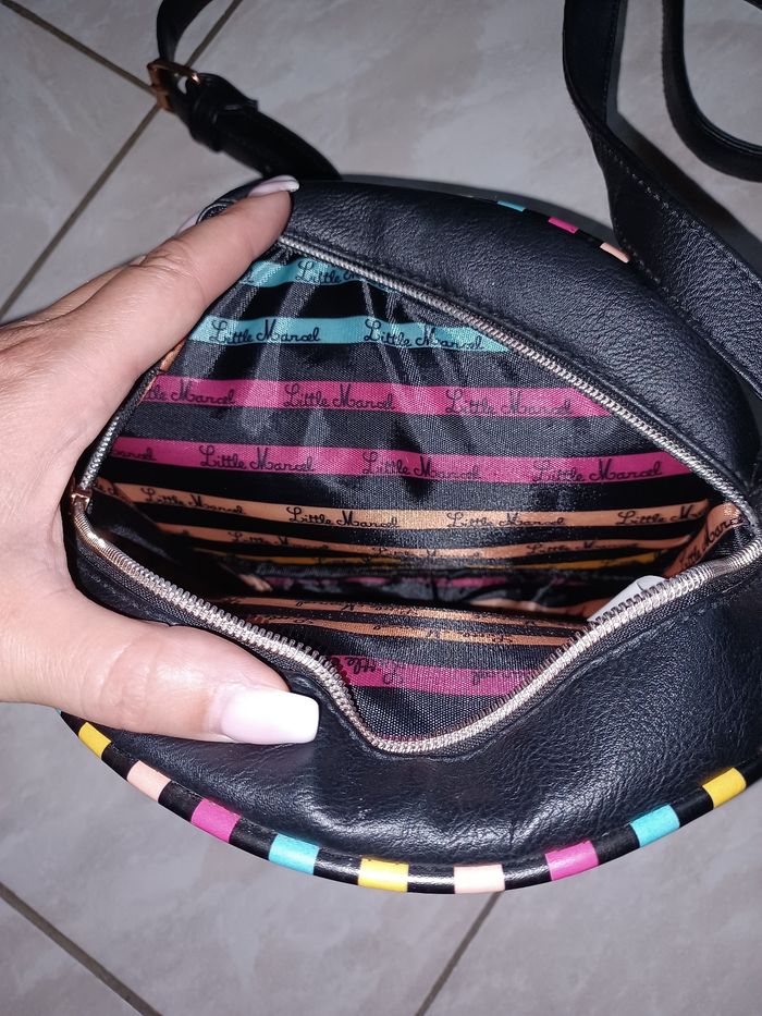 Sac rond noir et coloré Little Marcel - photo numéro 4