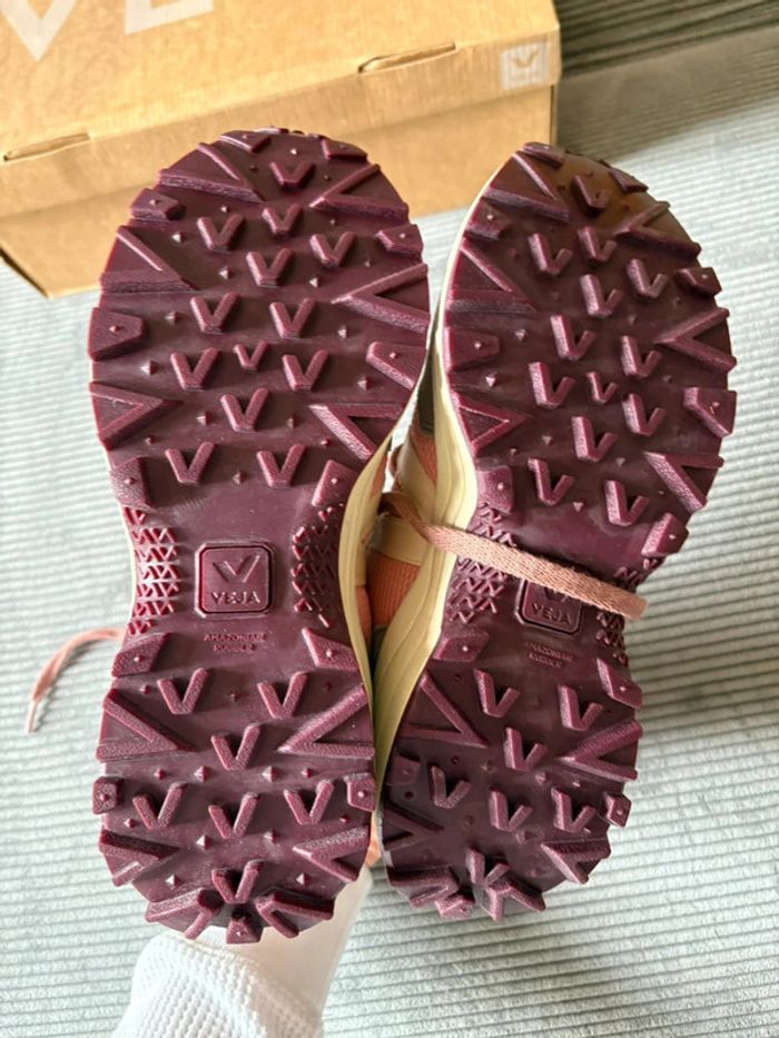 Chaussures veja venturi pamplemousse sable / taille 36 - photo numéro 7
