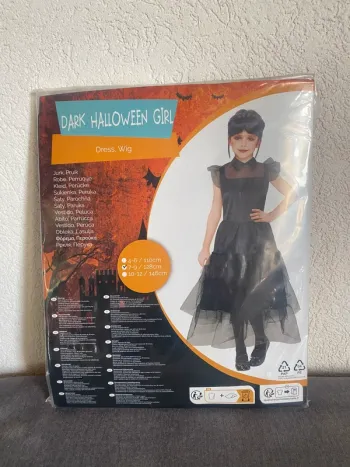 Déguisement fille Halloween gothique – Neuf (Dark Halloween Girl)