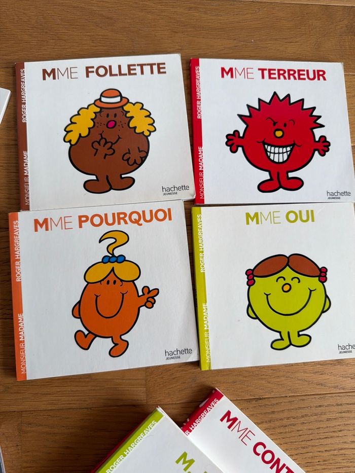 Lot livres monsieur madame - photo numéro 2