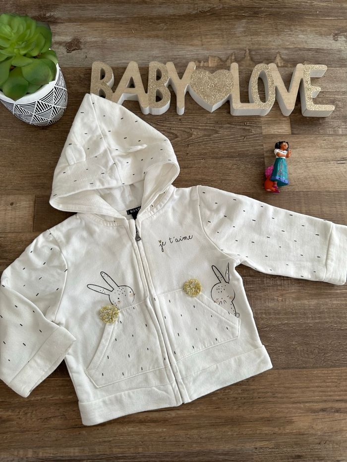 - Veste Kiabi - 12 mois - Très Bon état, petite tache