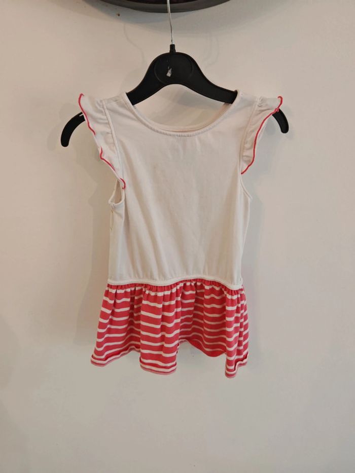 Robe d'été flamand rose 3 ans - photo numéro 2