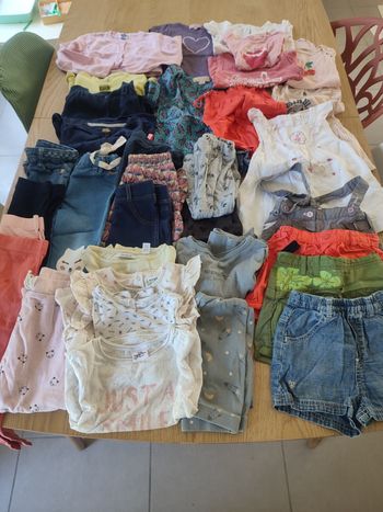 Lot fille 23 mois/ 2 ans printemps-été 