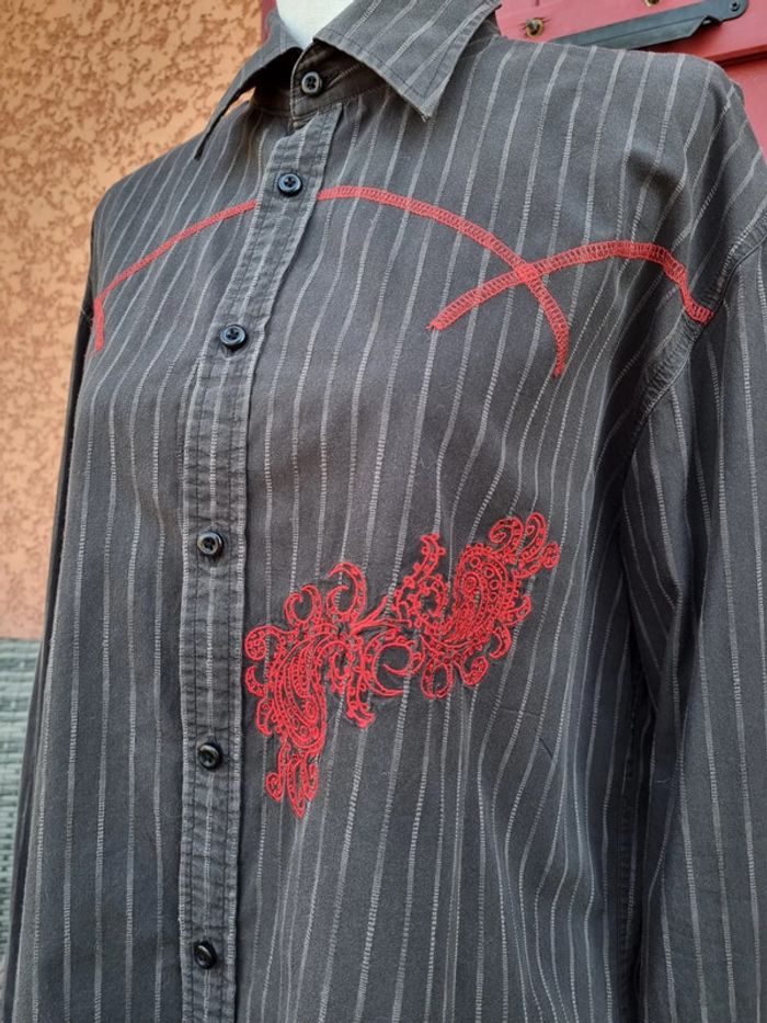 Chemise homme à manches longues T. 41/42 - photo numéro 3