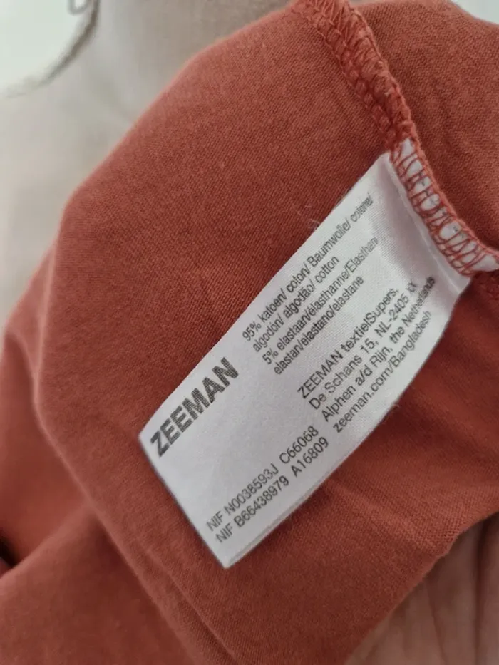 Tee shirt zeeman taille 40 - photo numéro 4