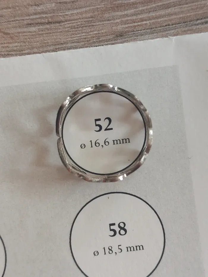 Bague fantaisie taille 52 - photo numéro 5