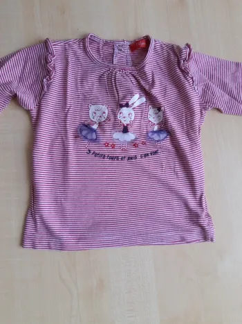 Tshirt manches longues filles tisaia
