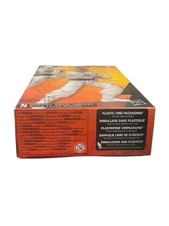 Power Rangers x Cobra Kai Lightning collection Morphed Daniel Larusso White Crane Ranger Hasbro neuf - photo numéro 4