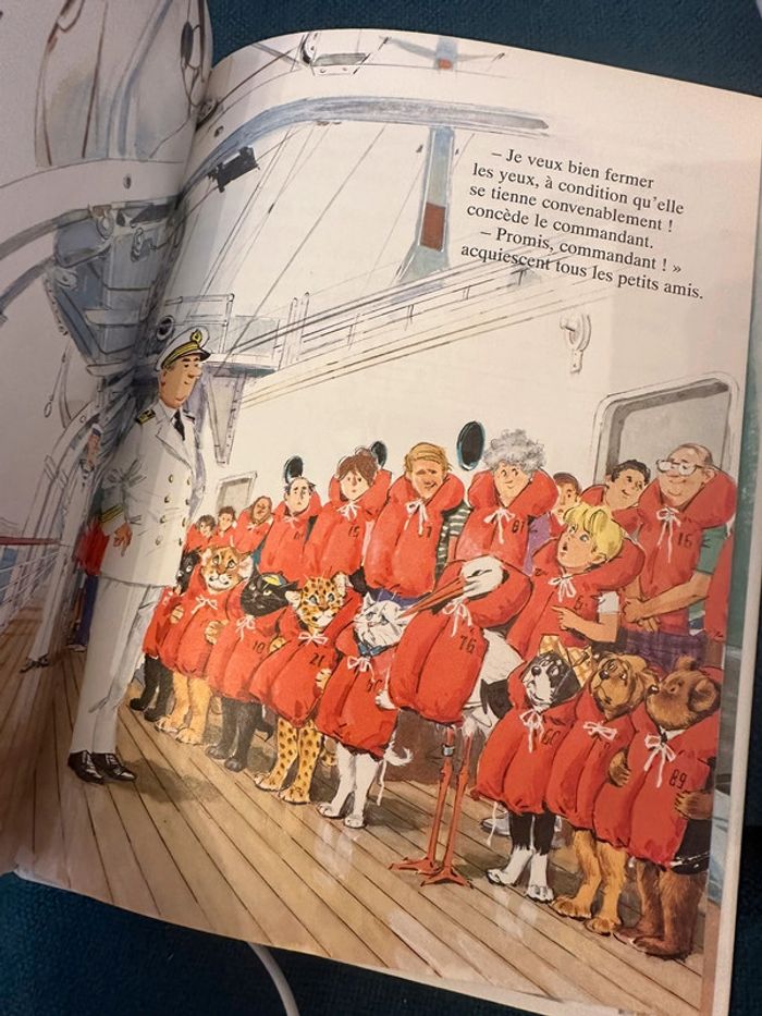 La croisière de Caroline bateau paquebot cigogne bd album livre Pierre probst - photo numéro 4