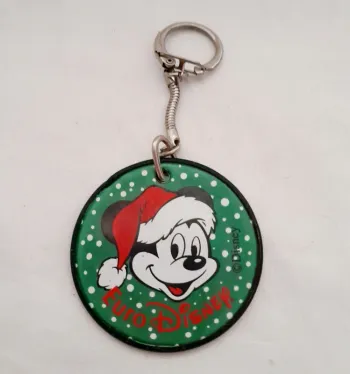 Porte clés Disney Mickey Père Noël