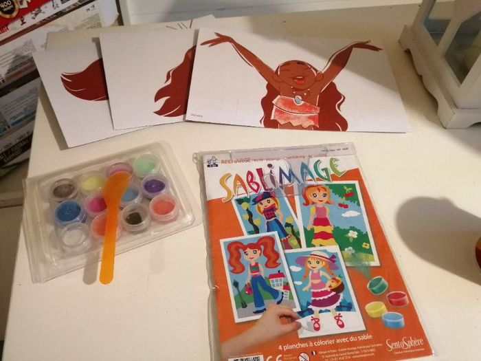 Créa' sable "Disney Vaiana" - photo numéro 3