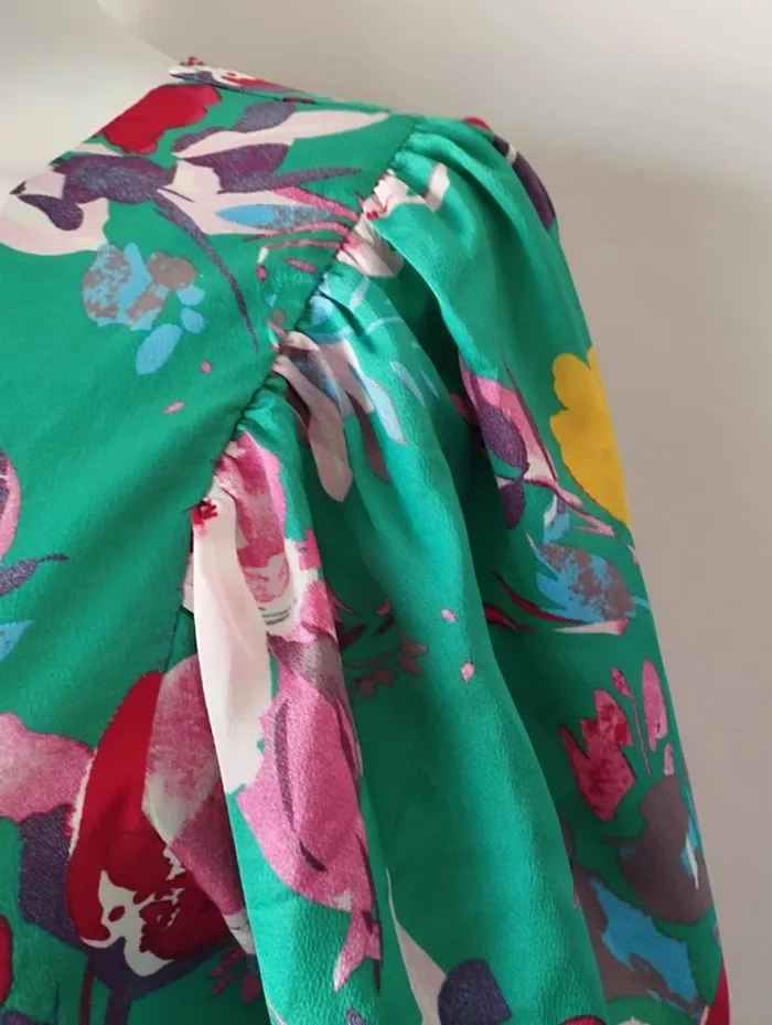 Blouse manches longues Cerise Blue taille L - photo numéro 4
