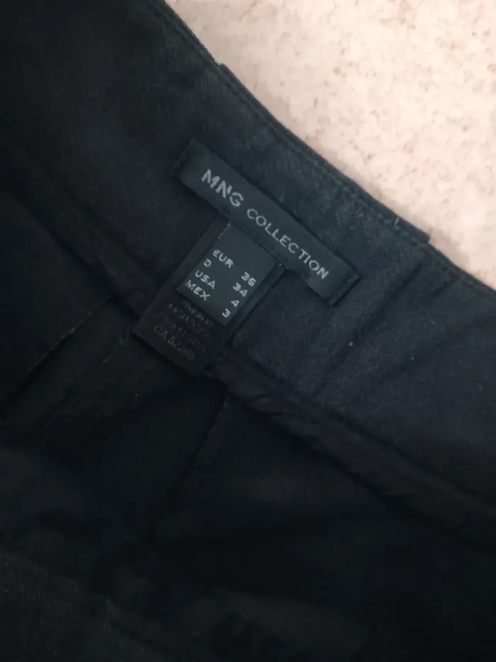 Pantalon noir classique MNG Collection – Taille 36 - photo numéro 3