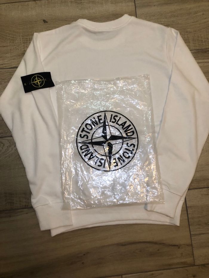 Pulls stone Islande blanc taille m - photo numéro 7