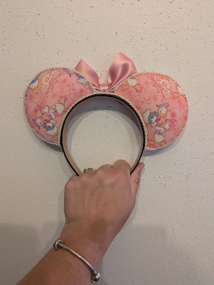 Ears Disney faites main – Daisy & Donald amoureux - photo numéro 2