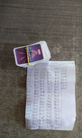 Carte Marvel revele ton pouvoir