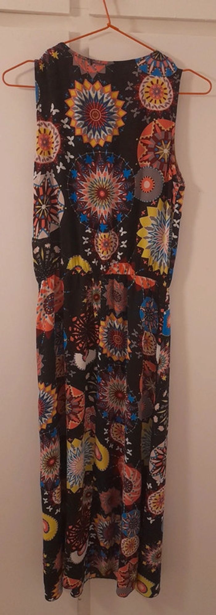 Robe longue à fleurs sans bretelles - Miss Sara