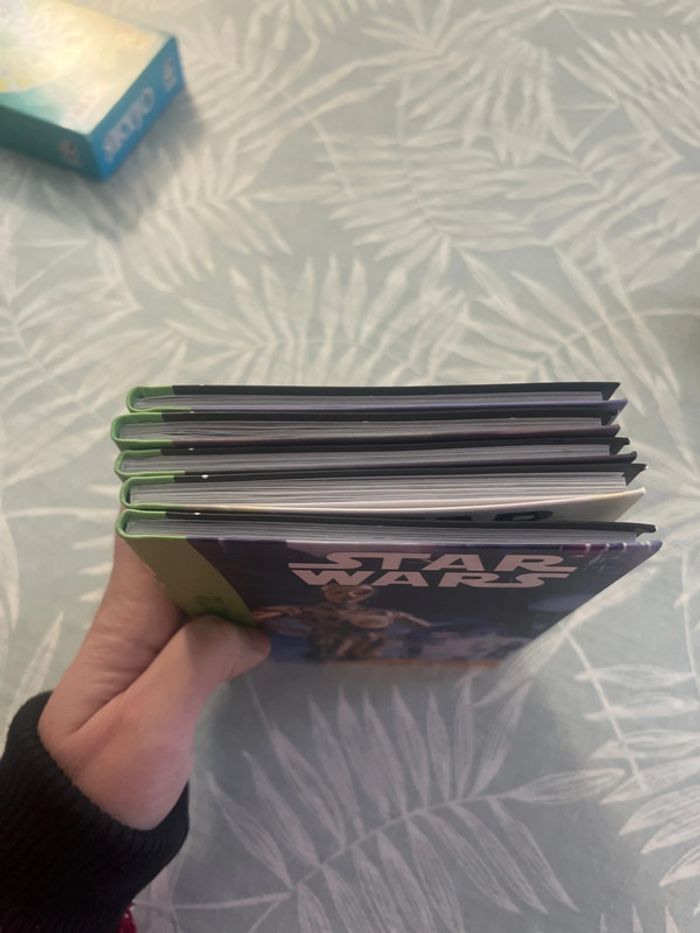 Star Wars bibliothèque verte tomes 1 a 5 - photo numéro 2