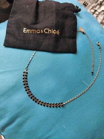 Collier Laurier noir